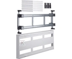 Hager Modulinių įtaisų, sumontuotų horizontaliai 6 x 12PLE 300 x 750mm viengubų N (UD23B1), blokas