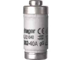 Hager ĮDĖKITE D0 D02/E18 40A 400V GL/GG