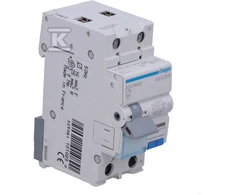Automatinis jungiklis su srovės nuotėkio rele HAGER, 2P C16A, AC-tipas, 30mA