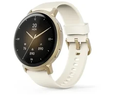 Hama 00178641 išmanusis laikrodis / sportinis laikrodis 3,35 cm (1.32") AMOLED 43 mm Analoginis 466 x 466 px Jutiklinis ekranas Auksinis GPS