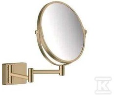 Hansgrohe kosmētiskais spogulis AddStoris, brushed bronze