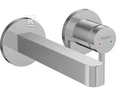 Hansgrohe Finoris 2-jų dalių praustuvo maišytuvas iš sienos 165mm, chromas