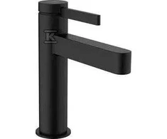 Hansgrohe Finoris 110 praustuvo maišytuvas su pop-up, matinis juodas