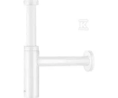 Hansgrohe „Flowstar S“ dizaino matinės baltos spalvos sifonas