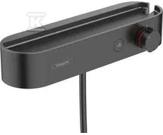 Hansgrohe Planšetė Select 400 termostatinis dušo maišytuvas, matinis juodas
