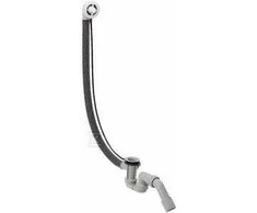 Hansgrohe Flexaplus vonios sifonas 70x40/50 mm, be dekoratyvios dalies, trosas 780 mm, plastikas, baltas