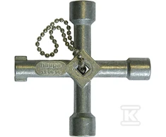 Haupa METALINIS VALDYMO SPINTELĖS RAKTAS
