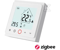 Heat Decor THERMO.PROGR.HD-T500.W SU/ZIGBEE 3.0-Baltas