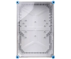 Hensel Korpusas be perkaitimo 300x450x170mm skaidraus dangtelio - K0300