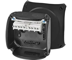 Vanpee Westerberg Hensel 62000336 ATEX jungiamoji dėžutė 2 ir 22 zonoms IP66 104x107x70mm juoda 5x4 mm2 Cu KX 0404 C