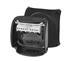 Vanpee Westerberg Hensel 62000337 ATEX jungiamoji dėžutė 2 ir 22 zonoms IP66 130x130x77mm juoda 5x6 mm Cu KX 0606 C