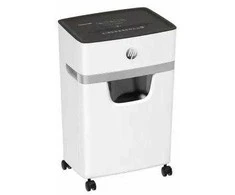 Hewlett Packard (HP) HP ONESHRED 10MC smulkintuvas, mikro dokumentų smulkintuvai, P-5, 10 lapų, 20 l, šviesiai pilkas