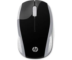 Hewlett Packard (HP) HP Pelė 200 Kabellos USB-A 3-Tasten Sidabrinė/Juodas