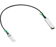 Hewlett Packard (HP) HPE HPE S1J07A kabelis InfiniBand / šviesolaidinis 0,65 m QSFP56 SFP56 DAC juodas