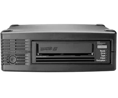 Serveris Hewlett Packard (HP) HP HPE Storage LTO-8 Ultrium išorinis juostinis įrenginys (+5x Q2078A LTO-8 30TB duomenų kasetės)
