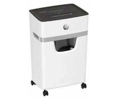 Hewlett Packard (HP) HP ONESHRED 10MC smulkintuvas, mikroskiltės, P-5, 10 lapų, 20 l, šviesiai pilka