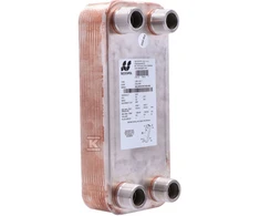 Hexonic Secespol Plokštė šilumokaitis litavimo vieno srauto LB31-20 1\ "- 0203-0062