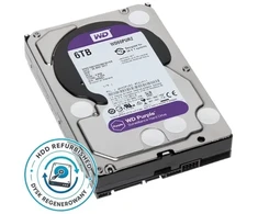 Dysk Hikvision Do rejestratora 6TB 24/7 refurbished Western Digital (HDD-WD60PURZ/R)