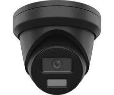 Hikvision DS-2CD2343G2-LIZ2UY (2,8/4 mm) / JUODA 4 MP „Acusense“ išmanioji hibridinė šviesos varifokalinė bokštelio formos tinklo kamera