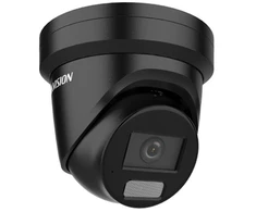 IP kamera Hikvision dome DS-2CD2386G2H-IU F2.8 (juoda, 8 MP, 30 m. IR, AcuSense)