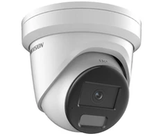 „Hikvision“ kupolinė kamera DS-2CD2387G2H-LIUeF F4 (balta, 8 MP, 30 m IR; 30 LED, hibridinis apšvietimas)
