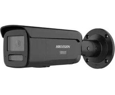 Hikvision DS-2CD2T126G3-IS2UY/SL(2.8)eFBLACK 12MP „Acusense“ tinklo kamera su blykste ir garsiniu įspėjimu