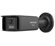 Kamera IP Hikvision panoramiczna AcuSense - 16 Mpx 2 x 2.8 mm (DS-2CD2T127G3P-LIS2UY/SL (180°)Juodas)