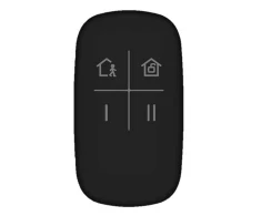 Hikvision DS-PKF1-WE(Juodas) Pakabutis sterujący, juoda, AX PRO