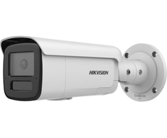 IP kamera Hikvision bullet DS-2CD2T46G2H-IS2U/SL F2.8 (balta, 4 MP, 60 m IR; AcuSense, DarkFighter)