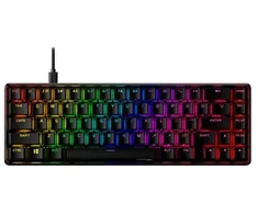 HyperX Alloy Origins 65 juoda / Žaidimų klaviatūra / mechaninė / HyperX raudona / US / RGB / USB-C