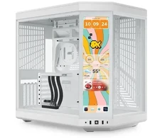 HYTE Y70 Touch Midi Tower Baltas