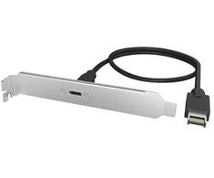 Icy Box Adapteris Icy Box USB 20 Gbit/s su Type-E prievadu