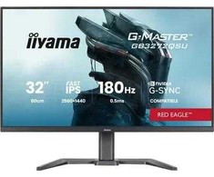 iiyama G-MASTER GB3272QSU-B1 monitorius komputerowy 80 cm (31.5") 2560 x 1440 px Quad HD LED Juodas