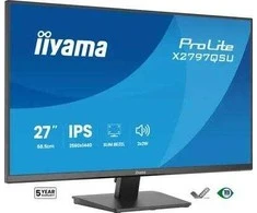 iiyama ProLite X2797QSU-B1 monitorius komputerowy 68,6 cm (27") 2560 x 1440 px Quad HD LED Juodas