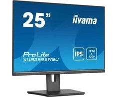 „iiyama ProLite XUB2595WSU-B5“ kompiuterio monitorius 63,5 cm (25") 1920 x 1200 px WUXGA LED Juoda