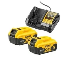 Įkroviklis DCB1104 + 2x5Ah DCB1104P2 DEWALT