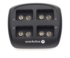 6F22 / HR22 / 9V everActive NC-109 akumuliatorių įkroviklis