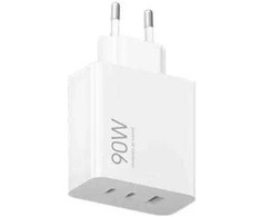 Įkroviklis jungiama į tinklą Xiaomi 90W HyperCharge Power Adapteris (2xUSB-C, 1xUSB-A)