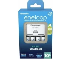 Įkroviklis PANASONIC BASIC + 4x AA ENELOOP 2000 mAh