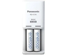 PANASONIC KOMPAKTINIS ĮKROVIKLIS + 2x AA ENELOOP 2000 mAh
