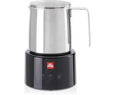 Spieniacz / podgrzewacz do mleka Illy 23760 Juodas, Nerūdijantis plienas