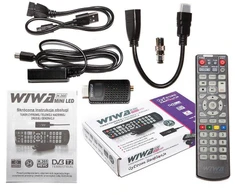 Derintuvas DVB-T/T2 WIWA H.265 MINI LED