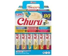 Inaba Ciao INABA Churu Tuna mix – skanėstas katėms – 80x14g