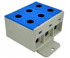 Incobex Elplast ENE-00208 3 bėgių bėgio jungtis 50 mm² pilka ZGX 3x50 mėlyna, 2 versija ENE-00208