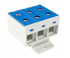 Incobex Elplast ENE-00492 ZGX vienpolis gnybtų blokas 3x35 mm2 mėlynas (Al/Cu) ENE-00492