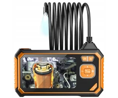 Inskam PATIKRINIMO KAMEROS DUO ENDOSKOPAS DVI KAMEROS 5M 7LED 2x Full HD LCD 5,5mm