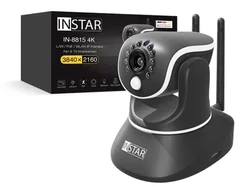 INSTAR IN-8815 4K juoda – LAN PoE WLAN versija (18005)