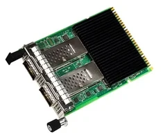 Intel E810CQDA2OCPV3, Vidinis, Laidinis, PCI Express, Šviesolaidis, 100000 Mbit/s, Juoda, Žalia, Pilka