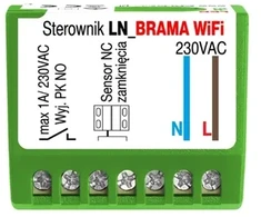 IŠMANUSIS GARAŽO VARŲ VALDIKLIS LN-BRAMA-WI-FI Wi-Fi, Tuya Smart PROXIMA