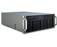 Inter-Tech 4U-4416L Rack juodas, sidabrinis